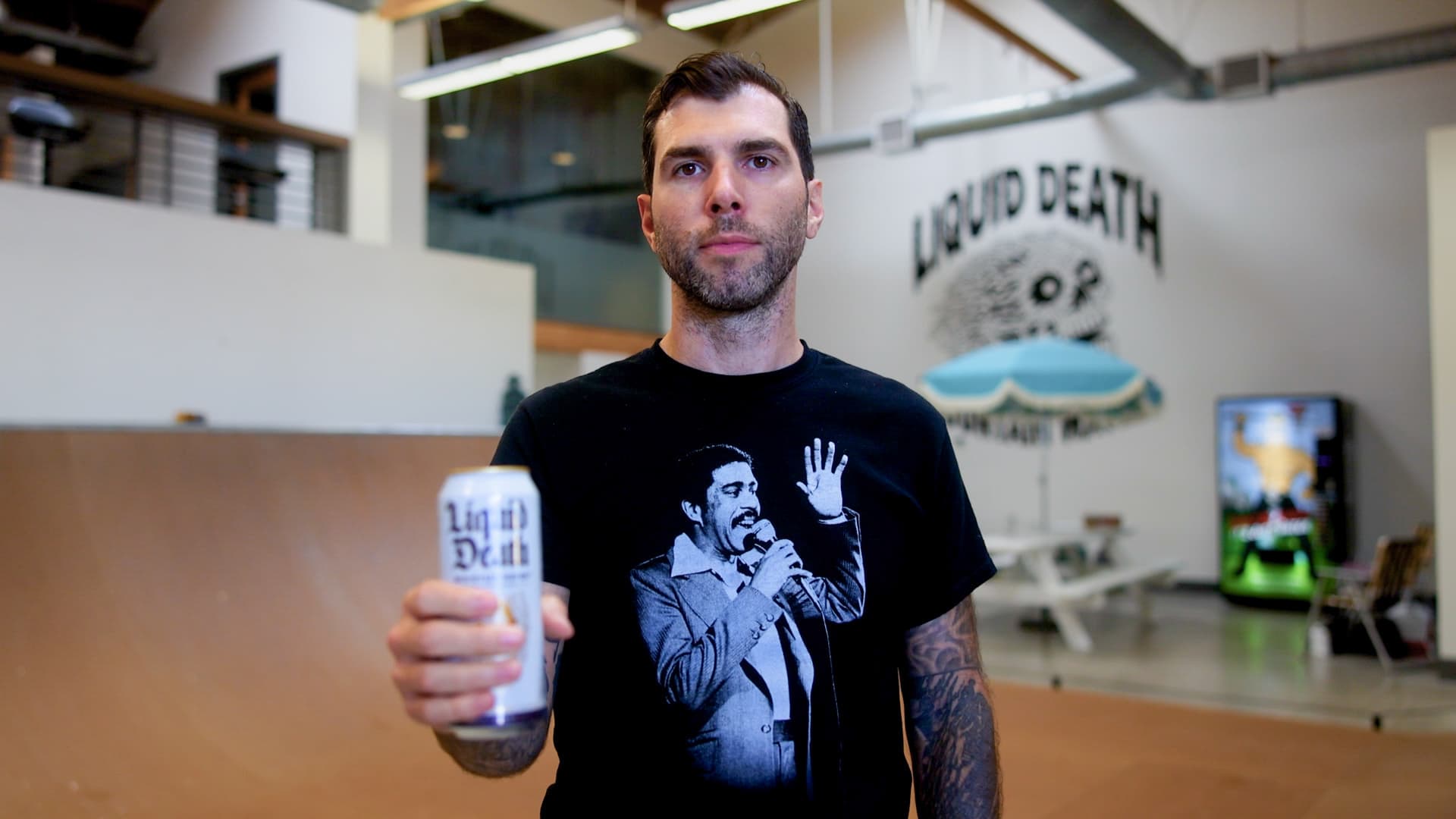 Liquid Death CEO Mike Cessario: We chose 'the dumbest possible name' for  water