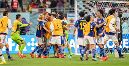 Japan's late comeback stuns Germany 2-1 in another World Cup upset