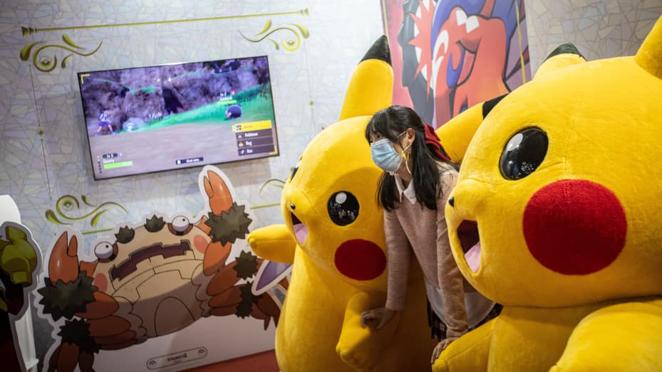 Nintendo said its Pokémon Scarlet and Pokémon Violet games for the Nintendo Switch hit an all-times sales record for the company. Pokémon is one of Nintendo's longest-running and most popular franchises.