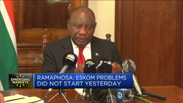 Sorting the electricity issue in South Africa like 'fixing a plane as it's flying': Cyril Ramaphosa