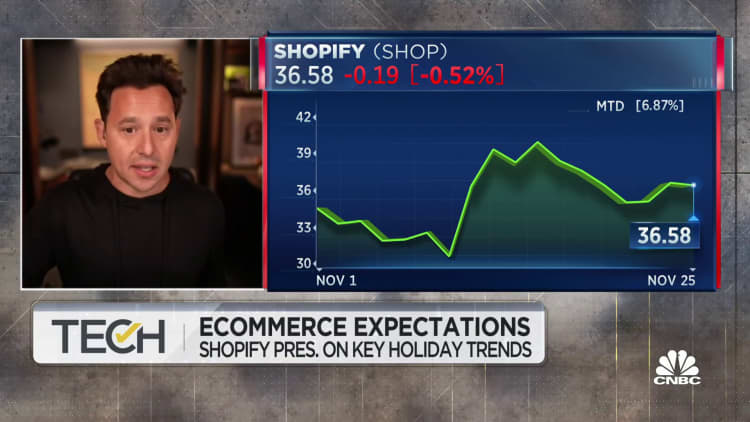 Consumers are being more intentional with their purchases, says Shopify Pres. Harley Finkelstein