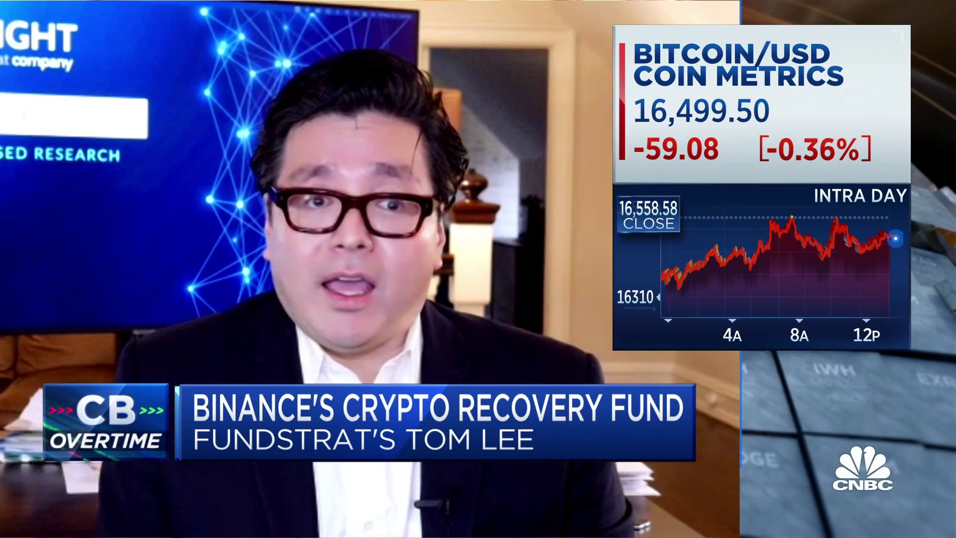 Bitcoin still makes sense for some investors, says Fundstrat's Tom Lee – CNBC