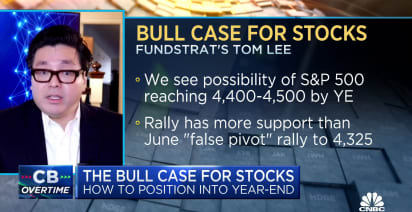 Watch CNBC’s full interview with Fundstrat's Tom Lee