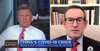 It's unlikely Chinese protests will flip zero-Covid policies, says China Beige Book CEO