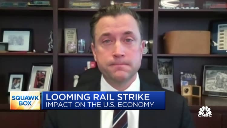Association of American Railroads CEO says we're taking every step to stop rail work