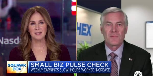 Small business jobs and hourly wages remain steady, says Paychex CEO John Gibson