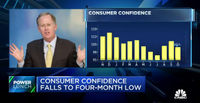 There are mixed signals in this month's consumer confidence data: The Conference Board's Odland