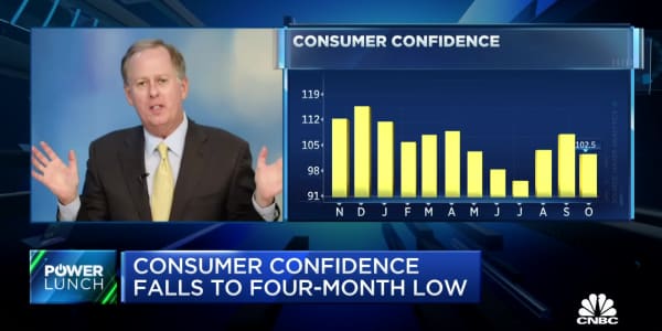 There are mixed signals in this month's consumer confidence data: The Conference Board's Odland