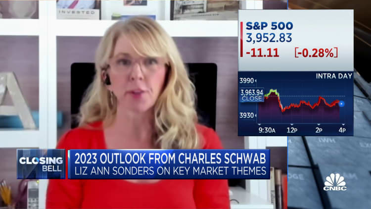 The economy will remain in a rolling recession, says Charles Schwab's Liz Ann Sonders