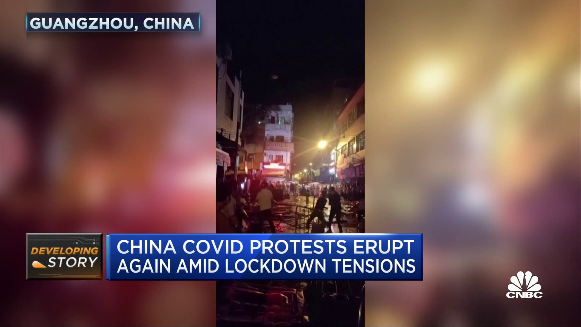 China Covid protests erupt again amid lockdown tensions