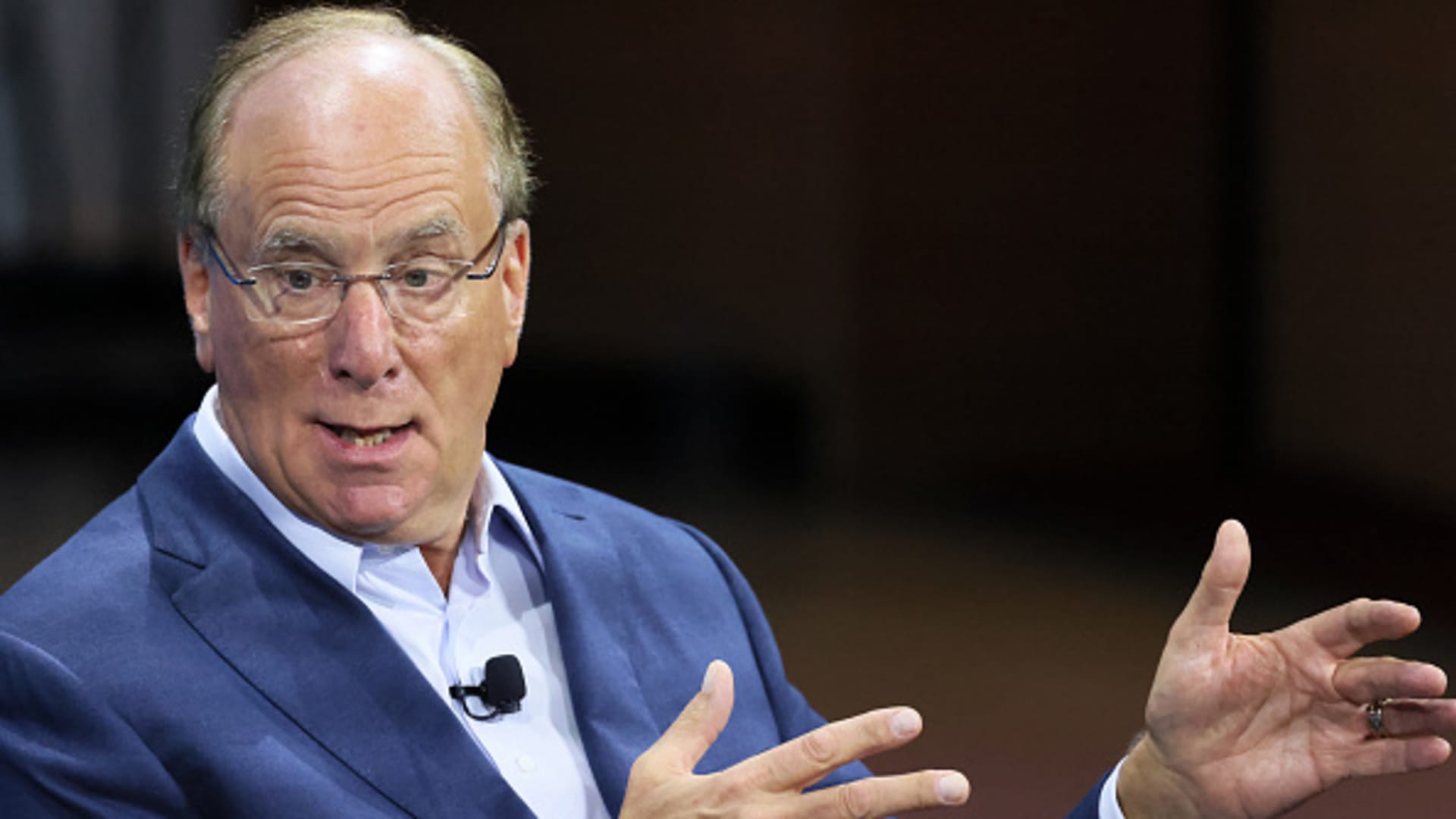 Larry Fink says more bank seizures could come, but it’s too early to know how widespread crisis is