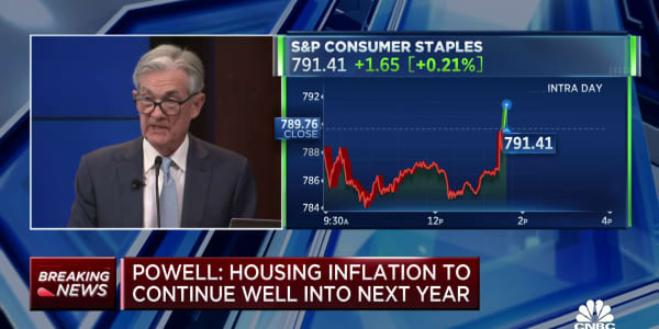 Fed Chair Jerome Powell on the status of inflation