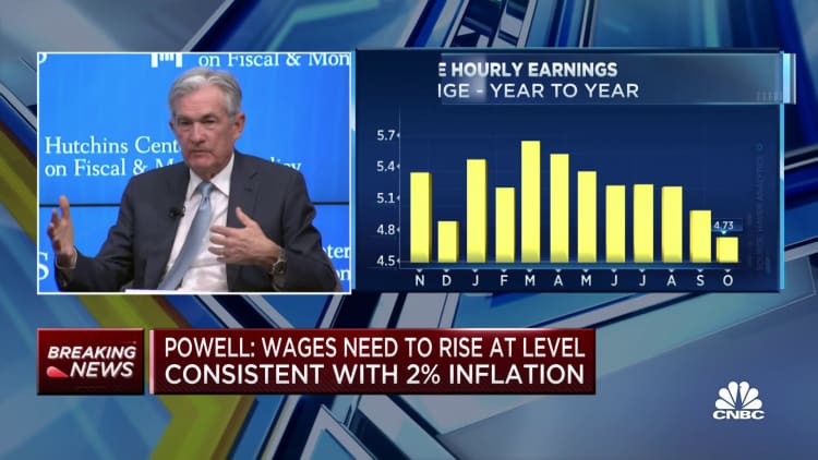 Jerome Powell sur les salaires, le chômage et l'inflation