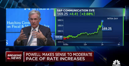 Powell discusses the effect of changing financial conditions on the real economy