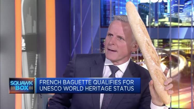 The French baguette gets UNESCO heritage status