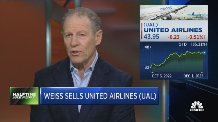 United Airlines named top 2023 pick at Cowen
