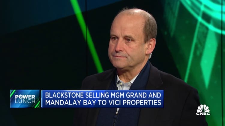 The CEO said MGM Grand and Mandalay Bay are very attractive transactions for Vici Properties investors.
