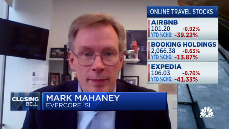 Travel companies cutting costs early makes them attractive, says Evercore's Mark Mahaney