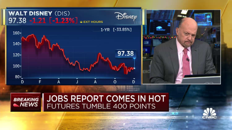 Jim Cramer reacts to November jobs report: 'This is a red-hot number'