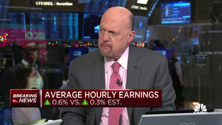 The market rally on Fed Chair Powell's remarks was ill-advised, says Jim Cramer
