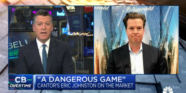 Watch CNBC's full interview with Cantor Fitzgerald's Eric Johnston