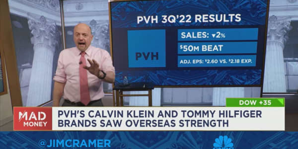 Jim Cramer says these 3 apparel stocks benefit from the return to office