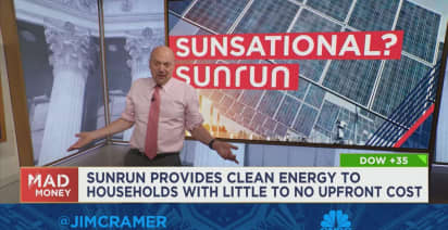 Jim Cramer gives his take on Sunrun