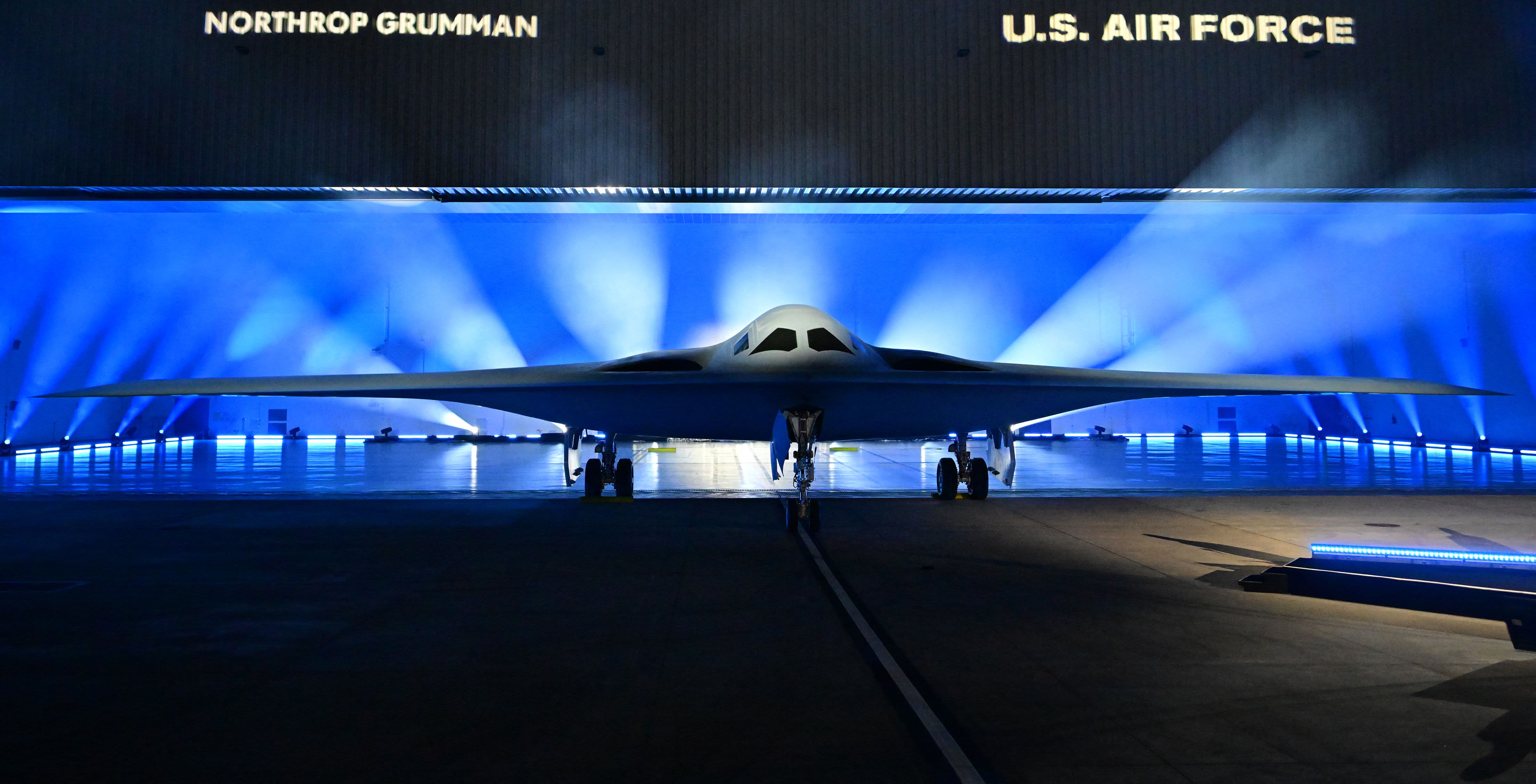Pentagon debuts its new stealth bomber, the B-21