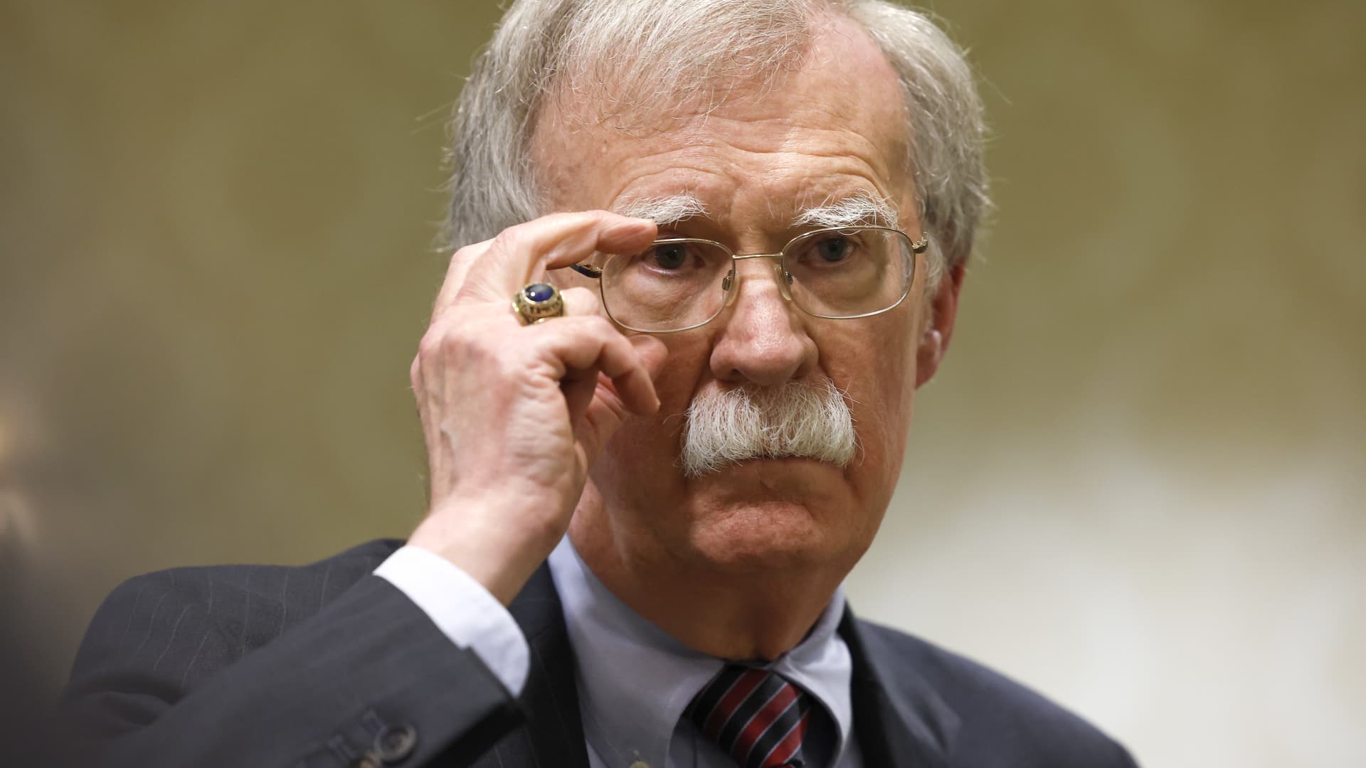 Former Trump national security advisor John Bolton says he is considering 2024 p..
