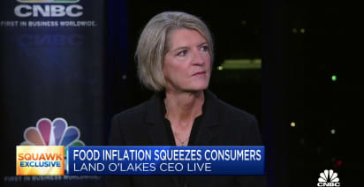 Food inflation is also hitting farmers, says Land O'Lakes CEO Beth Ford