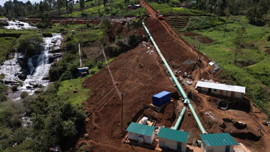The new 533 kilowatt site in Kenya where 300 kilowatts will be used for bitcoin mining.