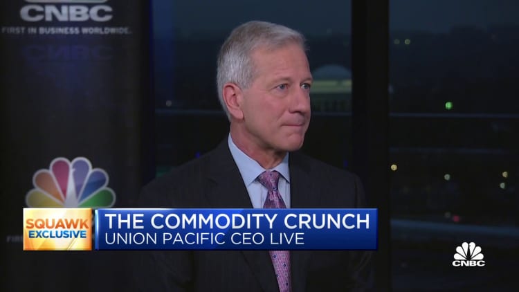 U.S. economy is clearly slowing down, says Lance Fritz, CEO of Union Pacific