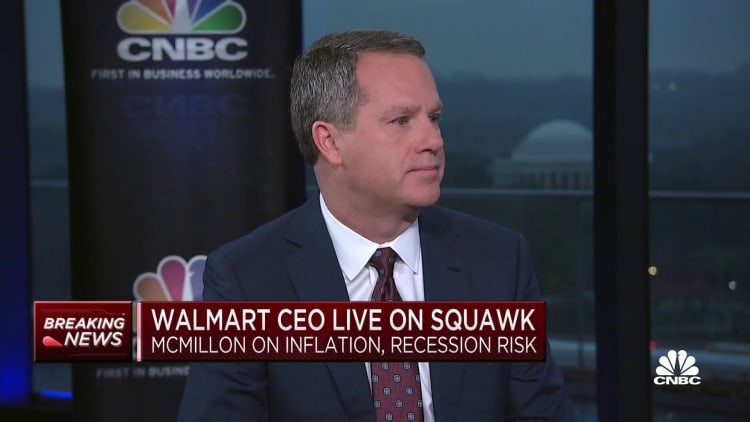 Walmart CEO says shoplifting may result in value jumps, retailer closures