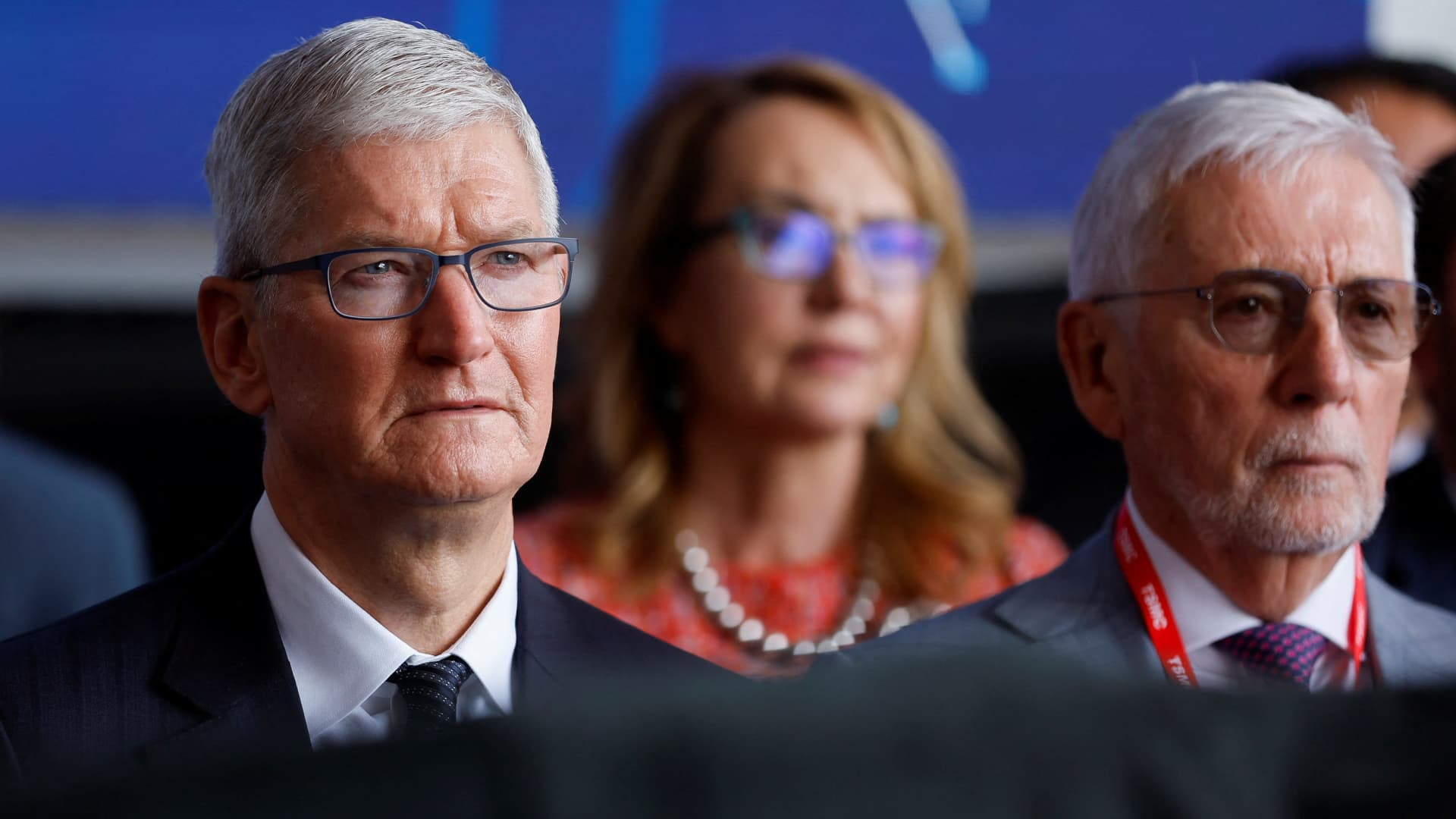 Tim Cook says Apple will use chips built in the U.S. at Arizona factory