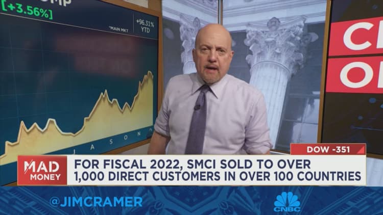 Jim Cramer gives his take on Super Micro Computers