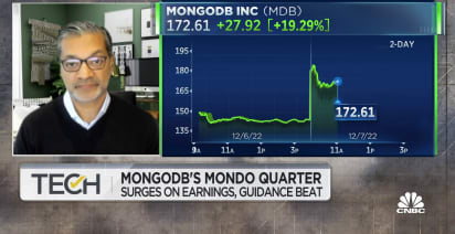 We're seeing a lot of momentum from the hyperscalers, says MongoDB CEO