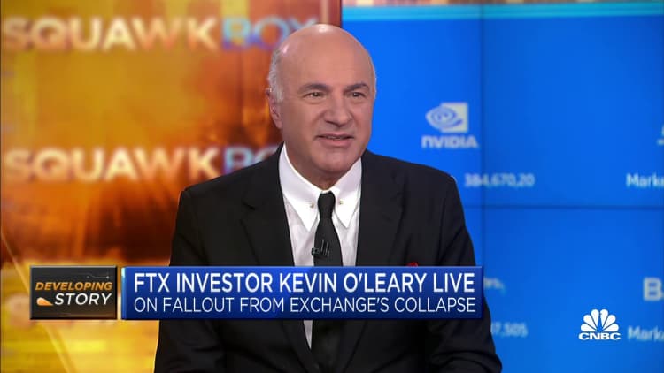 Kevin O'Leary on why he invested in FTX and his recent conversation with Sam Bankman-Fried