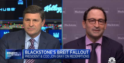 Watch CNBC's full interview with Blackstone COO Jon Gray on BREIT fallout