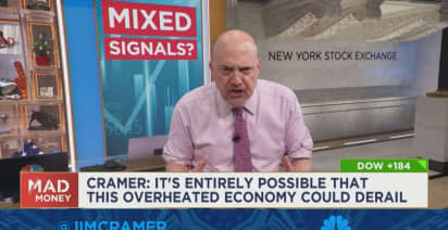 Jim Cramer explains why he's not playing the recession prediction 'parlor game'