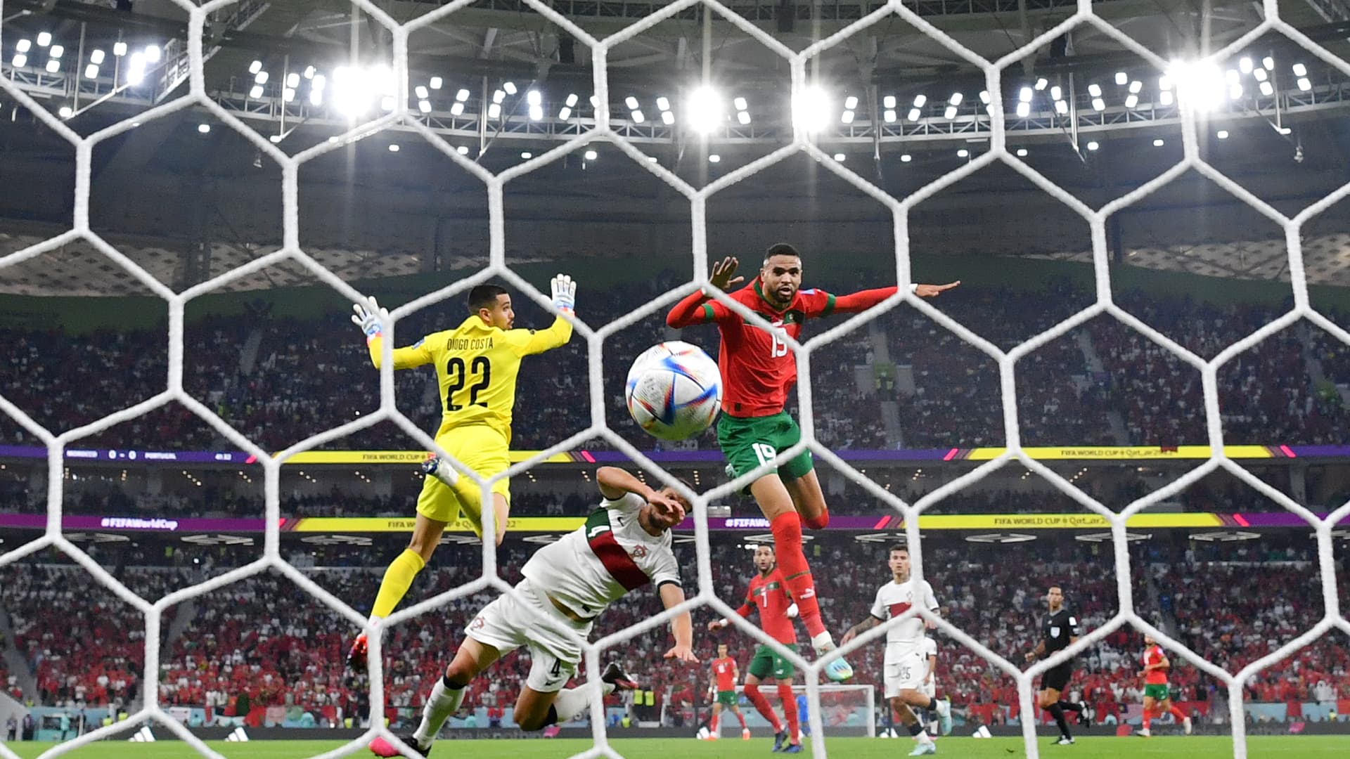 Photo of World Cup 2022 – Morocco 1-0 Portugal: Youssef En-Nesyri scores winner as Cristiano Ronaldo exits Qatar tournament