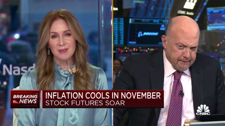Nag-react si Jim Cramer sa pangunahing ulat ng inflation noong Nobyembre: 'Ito ay isang kahanga-hangang numero'