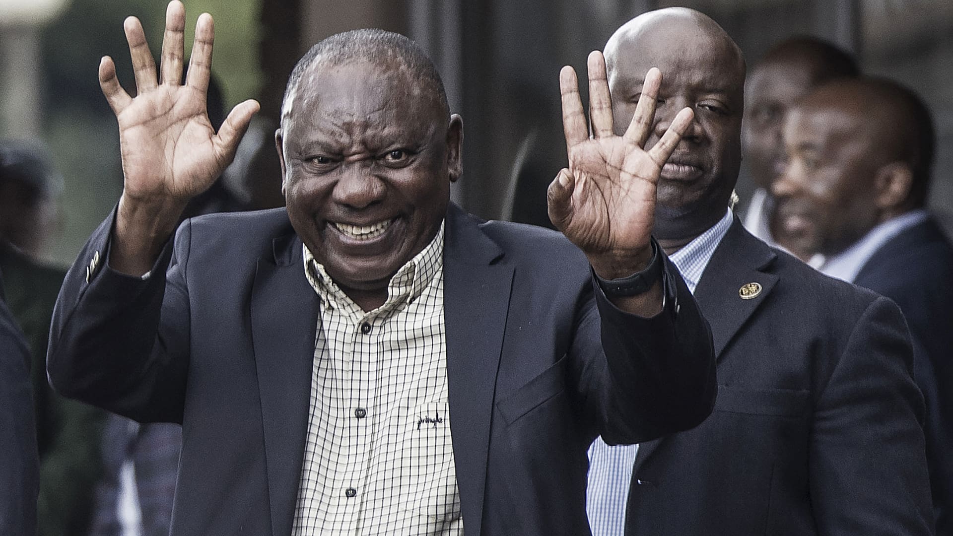 Ramaphosa re-elected as leader of South Africa’s ruling party