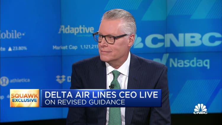 Delta Air Lines CEO Ed Bastian: We expect travel demand to continue