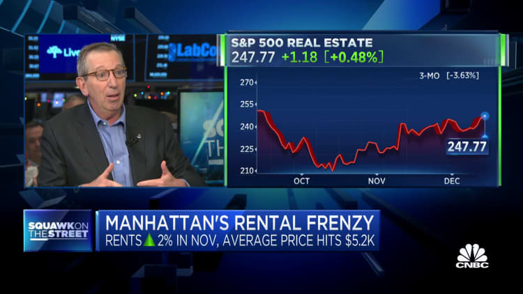 New York City continues to see record-high rental rates