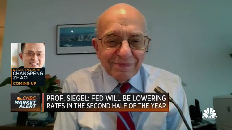 The Fed is tightening way too much, says Wharton's Jeremy Siegel