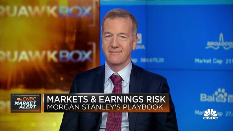 Inflation has peaked but growth slowdown is not priced in, says Morgan Stanley CIO Mike Wilson