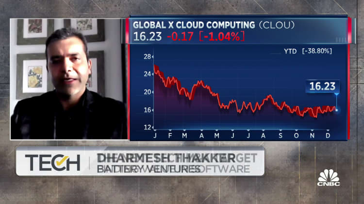 I generally tend to be bullish on a 3- to 5-year horizon for cloud spending, says Battery Ventures' Thakker