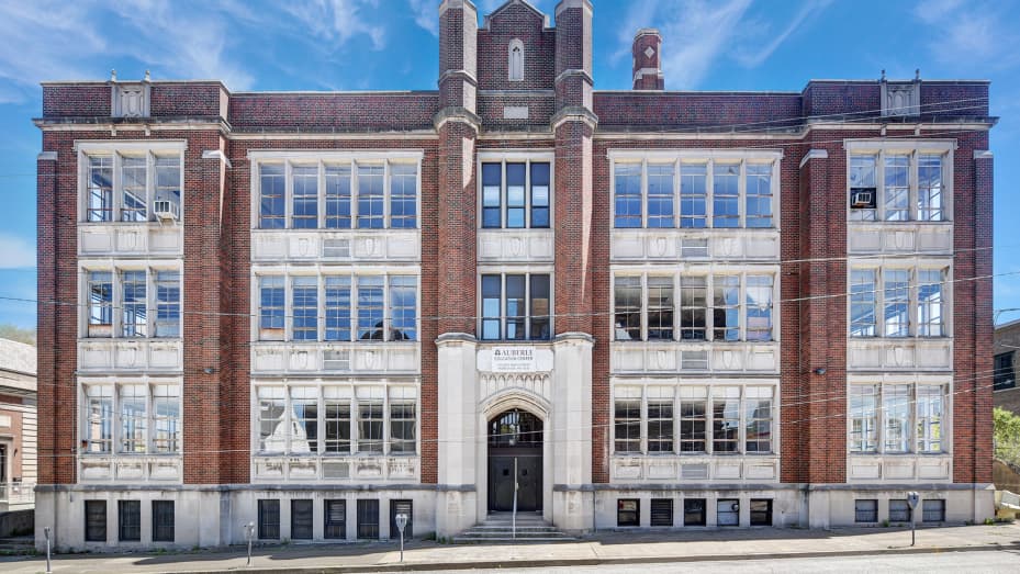 In the end, the high school was converted into 31 apartments.
