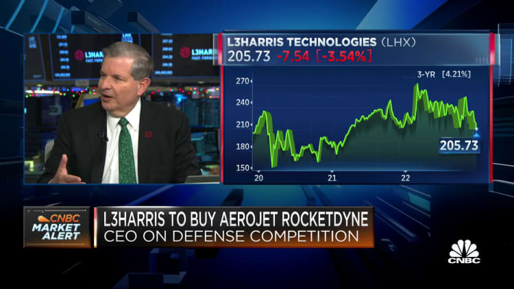 L3Harris Technologies CEO on how the acquisition of Aerojet Rocketdyne will benefit everyone