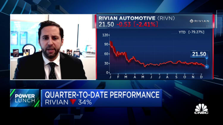 We expect strong customer demand for EV-maker Rivian, says Cantor Fitzgerald analyst Andres Sheppard